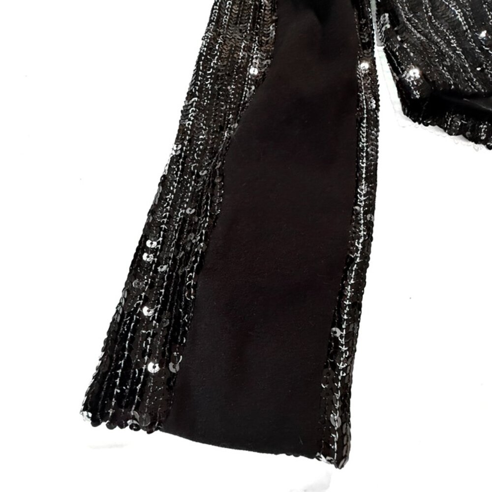 Cache Cropped Sequins Jacket - image 6